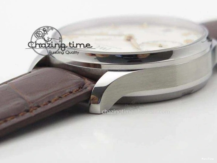 MIROTIME 0303 MoistureWicking Portuguese Real PR IW500704 ZF 1:1 Best Edition On Brown Leather Strap A52010 V 7311